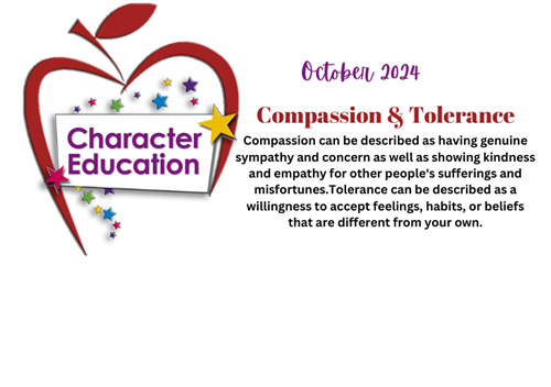 October Character Education